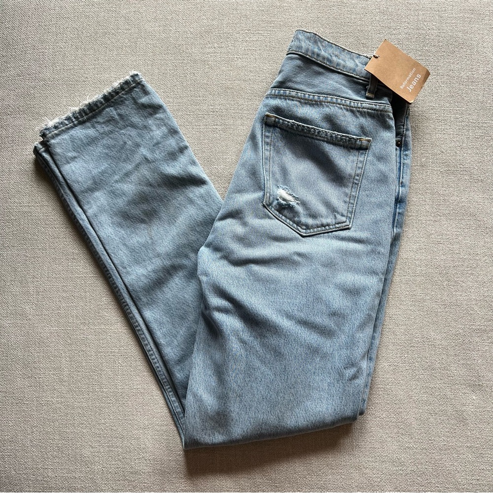 Reformation Straight Leg Jeans